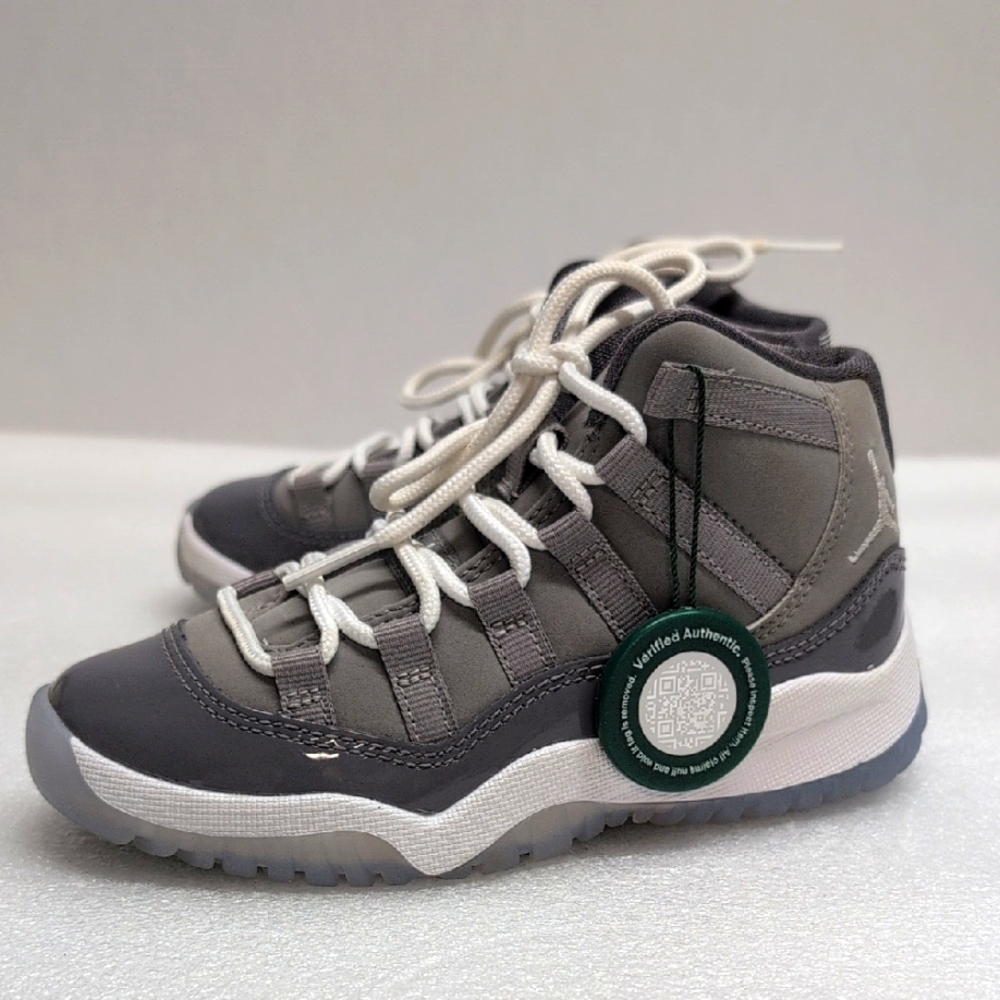Nike Air Jordan 11 Retro Cool Gray Kids Size 11C
